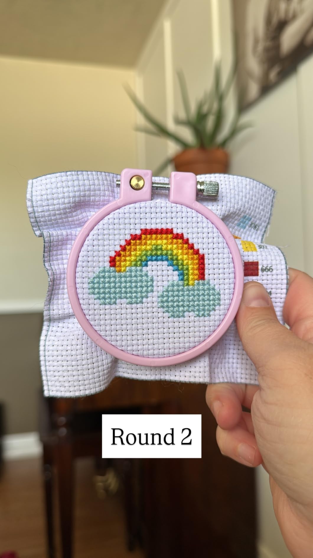 Cross Stitch Kit for Kids - 5 Easy Stamped Embroidery Kits for Beginners customer photo 2