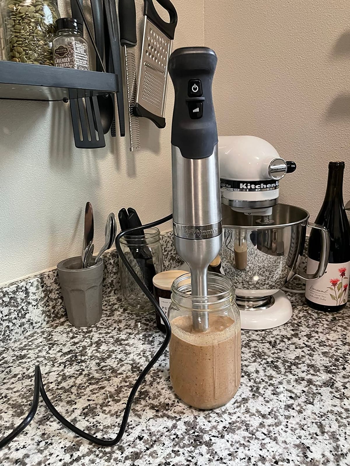 Vitamix 5-Speed Immersion Blender, 625-Watt Motor, Stainless Steel/Black customer photo 2