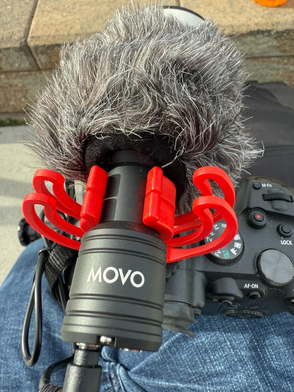 Movo VXR10-PRO Professional Video Microphone for Camera with Rycote Lyre Shock Mount - Shotgun Mic Compatible with DSLR Cameras and iPhone, Android Smartphones customer photo 2
