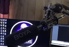 BOYA XLR Microphone BY-BM6060 Super-Cardioid Shotgun Condenser Microphone with 24 48V Phantom Power for Camera Film Interview ENG/EFP Outdoor Recording customer photo 1