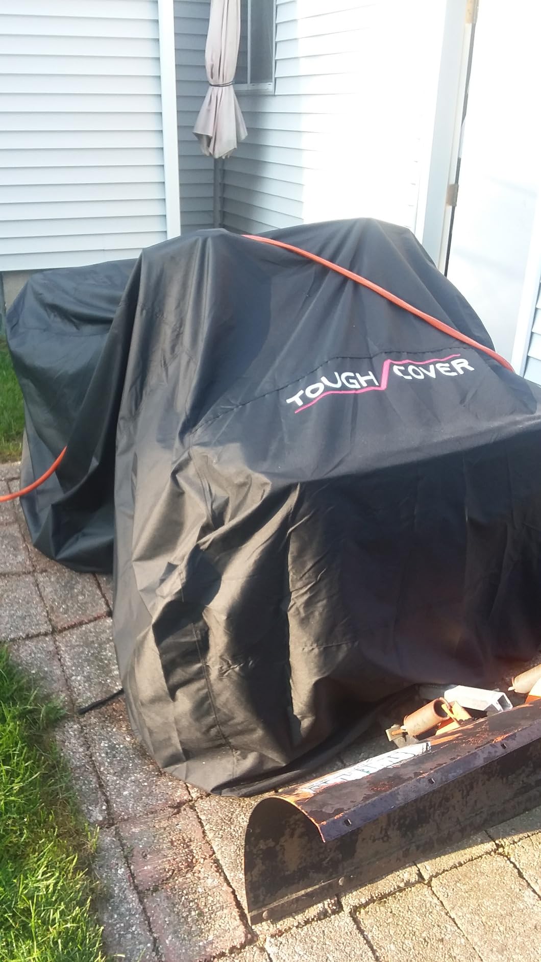 Tough Cover ATV Cover, Premium 600D, Standard Fit, Black | Heavy-Duty Waterproof 600D Fabric With UV Protection, Includes Storage Bag For Easy ATV Cover Organization And Travel customer photo 2