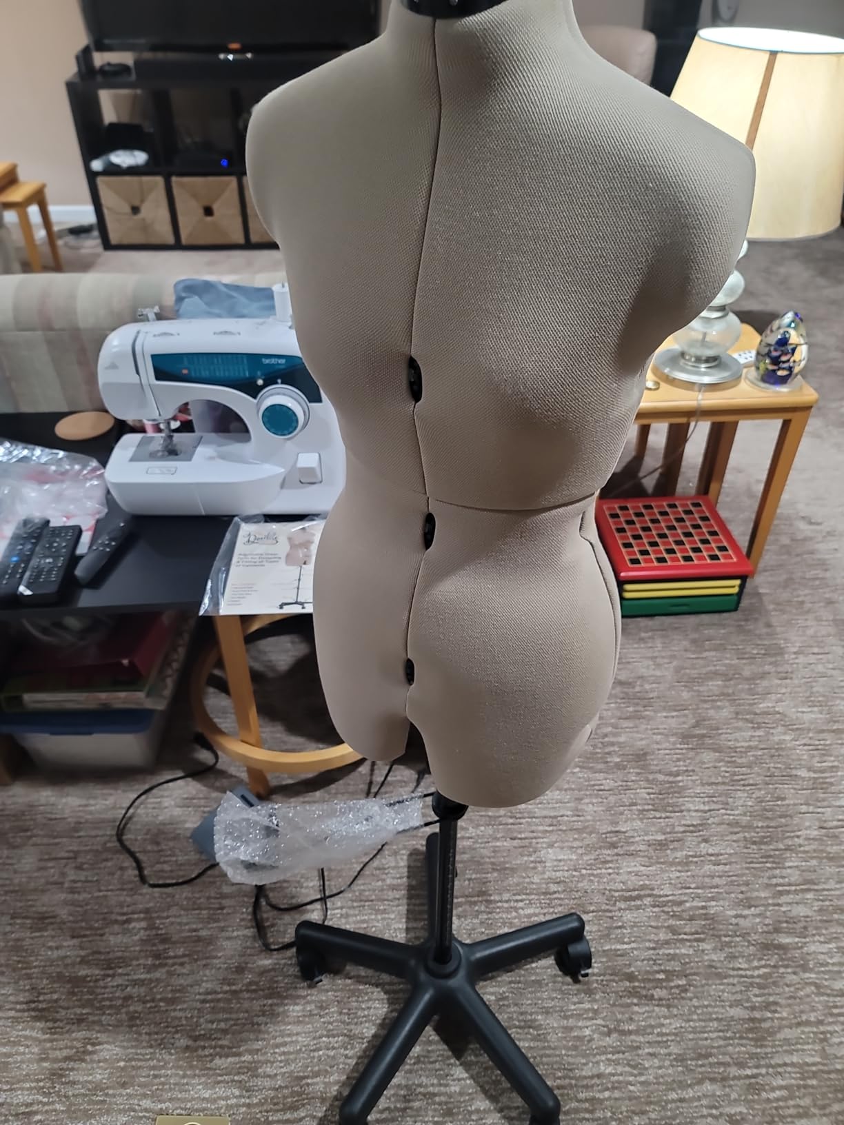 Dritz My Double Designer Adjustable Dress Form, Small Size US 4-14 | Female Clothing Mannequin for Sewing, Fitting, and Draping customer photo 1