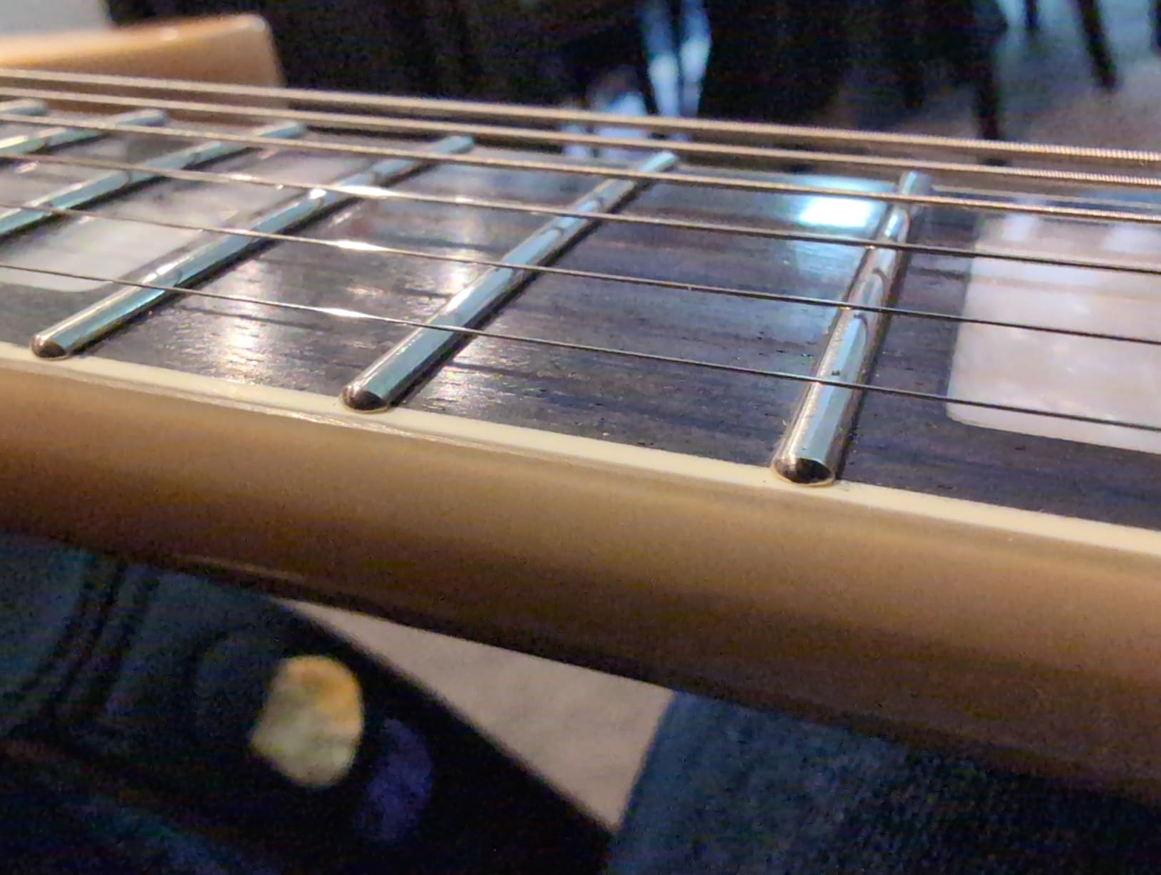 Grote Full Scale Electric Guitar Semi-Hollow Body Guitar Stainless Steel Frets (Vintage Sunburst) customer photo 1