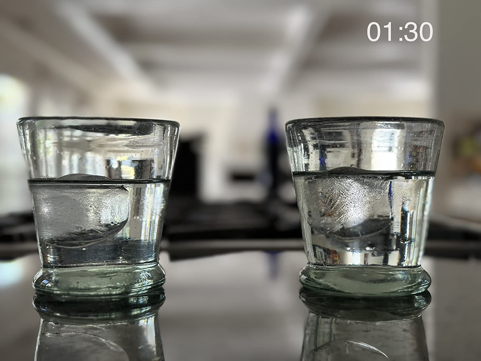 TINANA Crystal Clear Ice Ball Maker, 4 Cavity Large Clear Ice Balls Form, 2.5” Round Ice Sphere Trays for Whiskey, Cocktail, Brandy, Bourbon customer photo 2