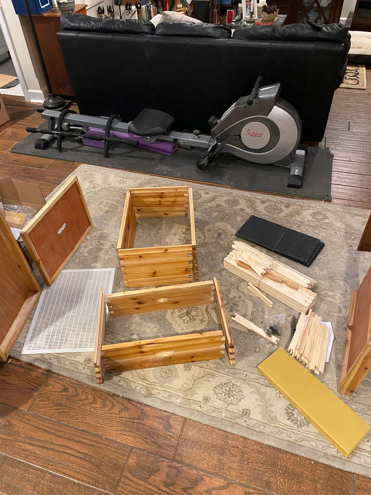 Beehive 8 Frame Bee Hives and Supplies Starter Kit, Bee Hive for Beginner, Honey Bee Hives Includes 1 Deep Bee Boxes, 1 Bee Hive Super with Beehive Frames and Foundation customer photo 2