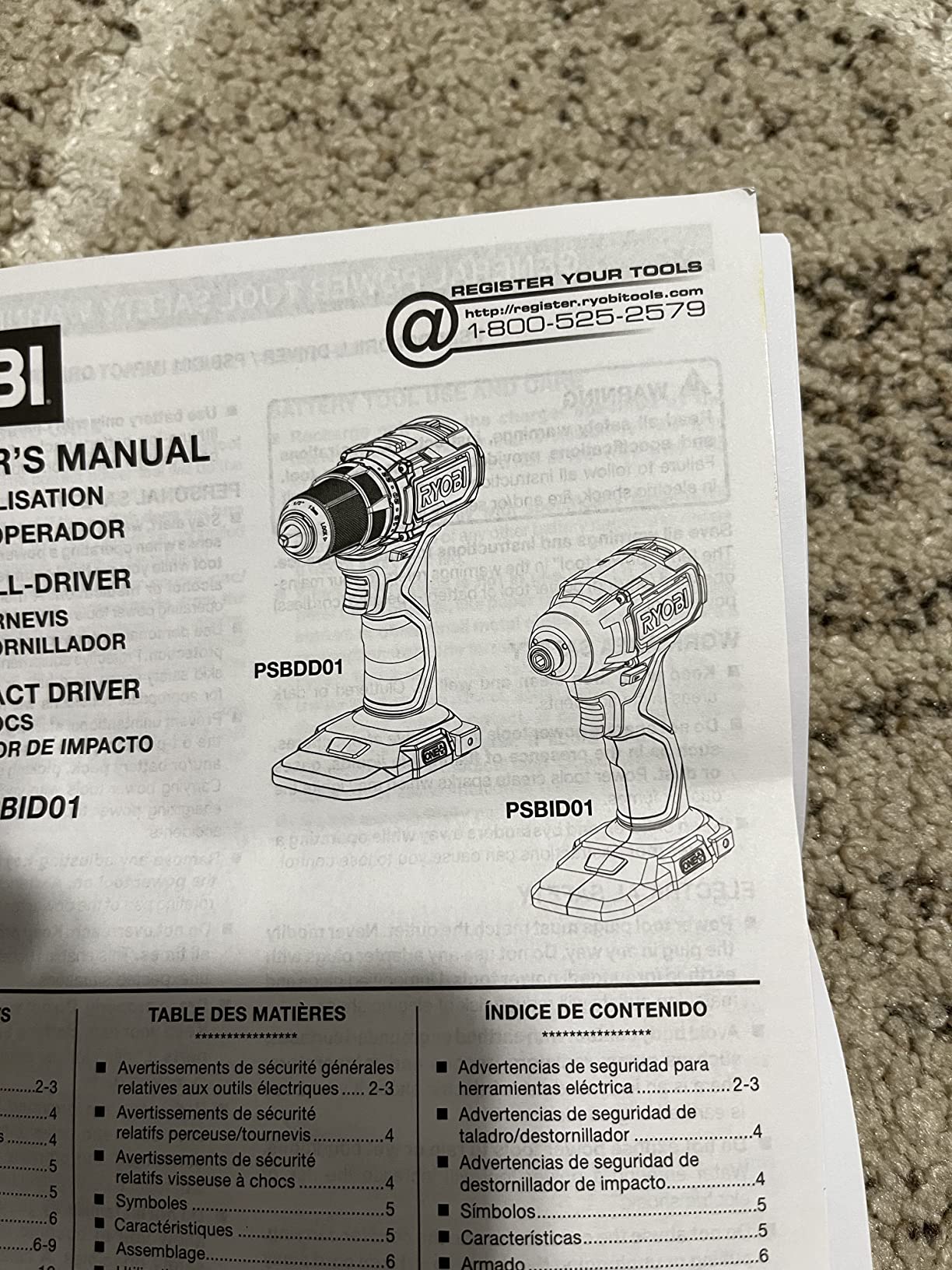 ONE+ HP 18V Brushless Cordless Compact 1/2 in. Drill and Impact Driver Kit with (2) 1.5 Ah Batteries, Charger and Bag customer photo 2
