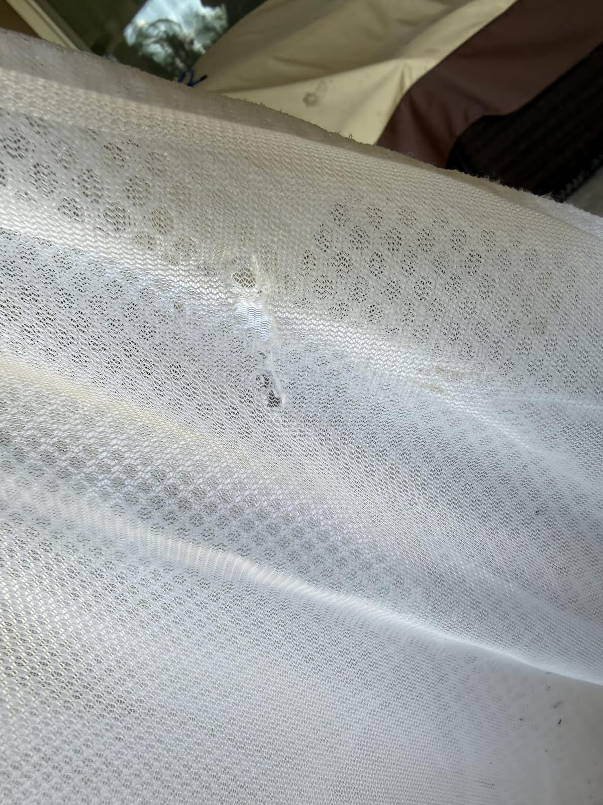 POOLWHALE Pool Skimmer Leaf Rake Net, Fine Mesh Deep Nylon Bag (No Pole) customer photo 2