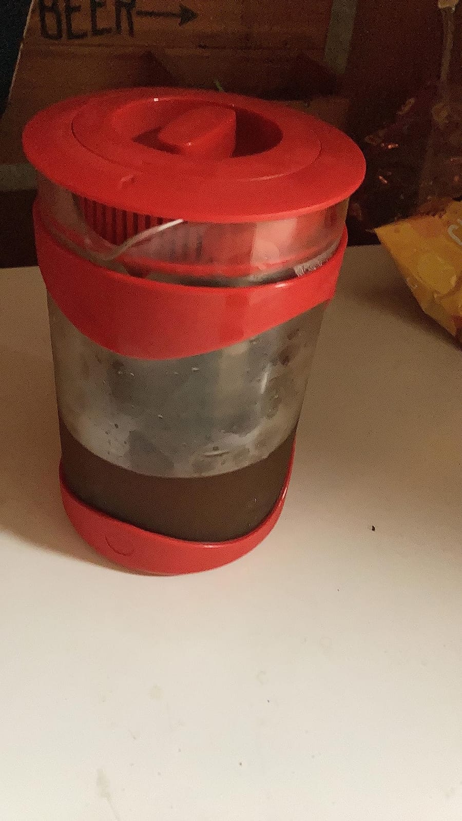 Primula Burke Deluxe Cold Brew Iced Coffee Maker, Comfort Grip Handle, Durable Glass Carafe, Removable Mesh Filter, Perfect 6 Cup Size, Dishwasher Safe, 1.6 qt, Aqua customer photo 1