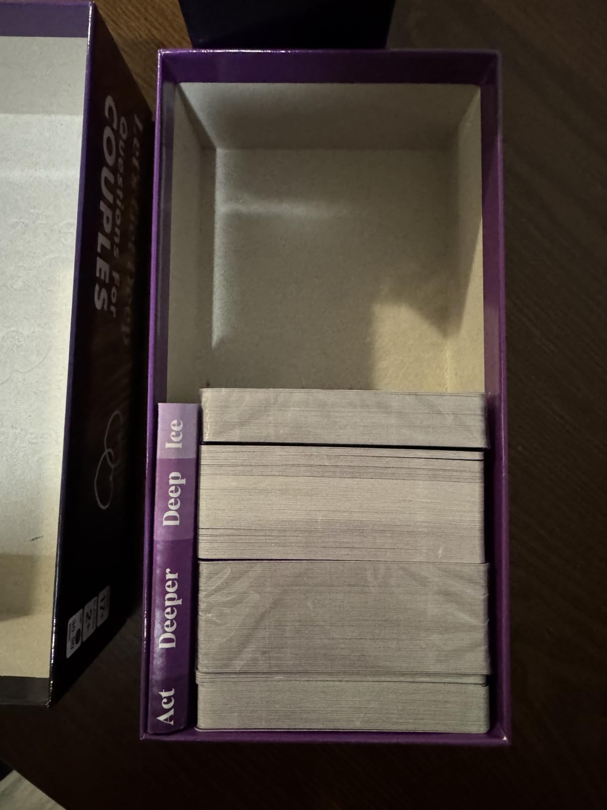 Let's Get Deep by Relatable, A Question Card Game for Couples, Great for Date Night Ideas, Couples Gifts, Wedding Gifts, and Long Distance Relationship Gifts, Includes 200 Cards to Build Up Intimacy customer photo 1
