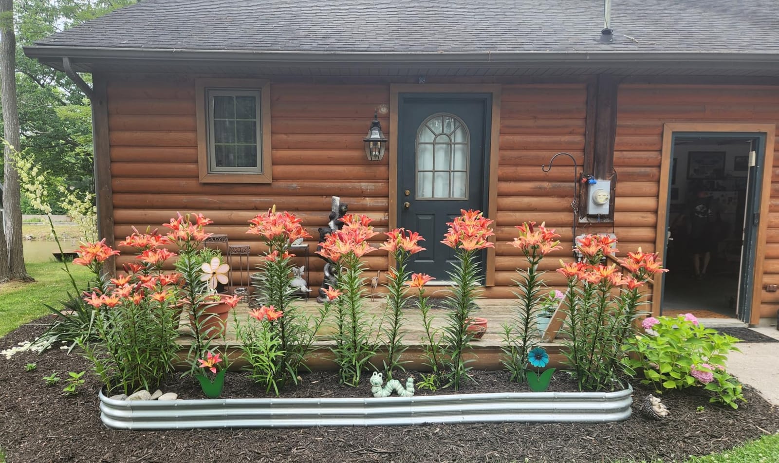 Land Guard 6ft Metal Raised Garden Bed,2 Pcs Galvanized Planter Raised Beds for Vegetables………… customer photo 1