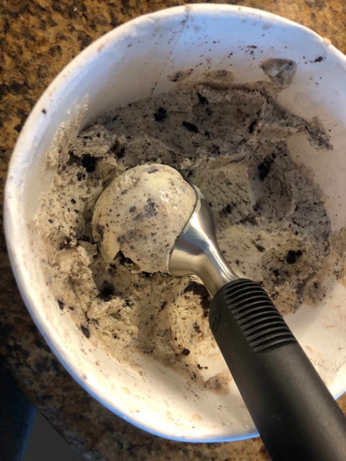 OXO Good Grips Solid Stainless Steel Ice Cream Scoop customer photo 1