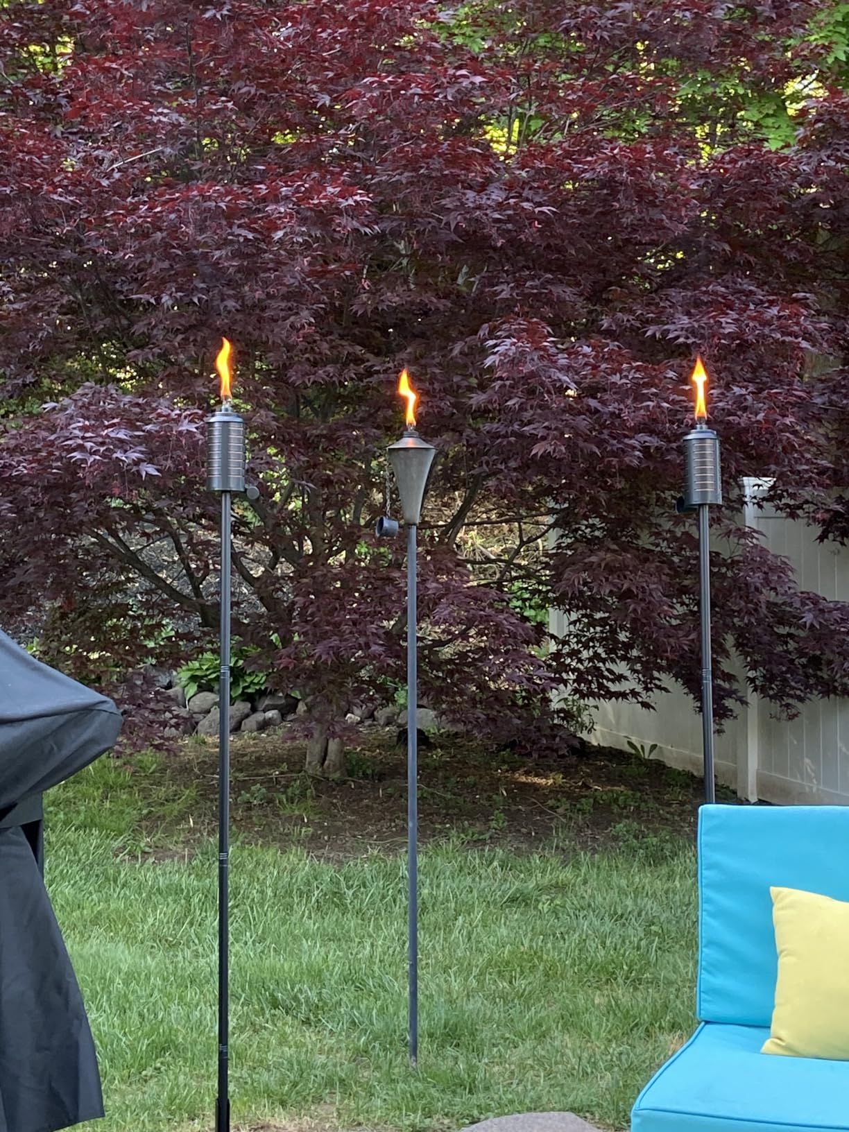 TIKI Horizon Outdoor Torch Outdoor Lighting Weather-Resistant Décor customer photo 1