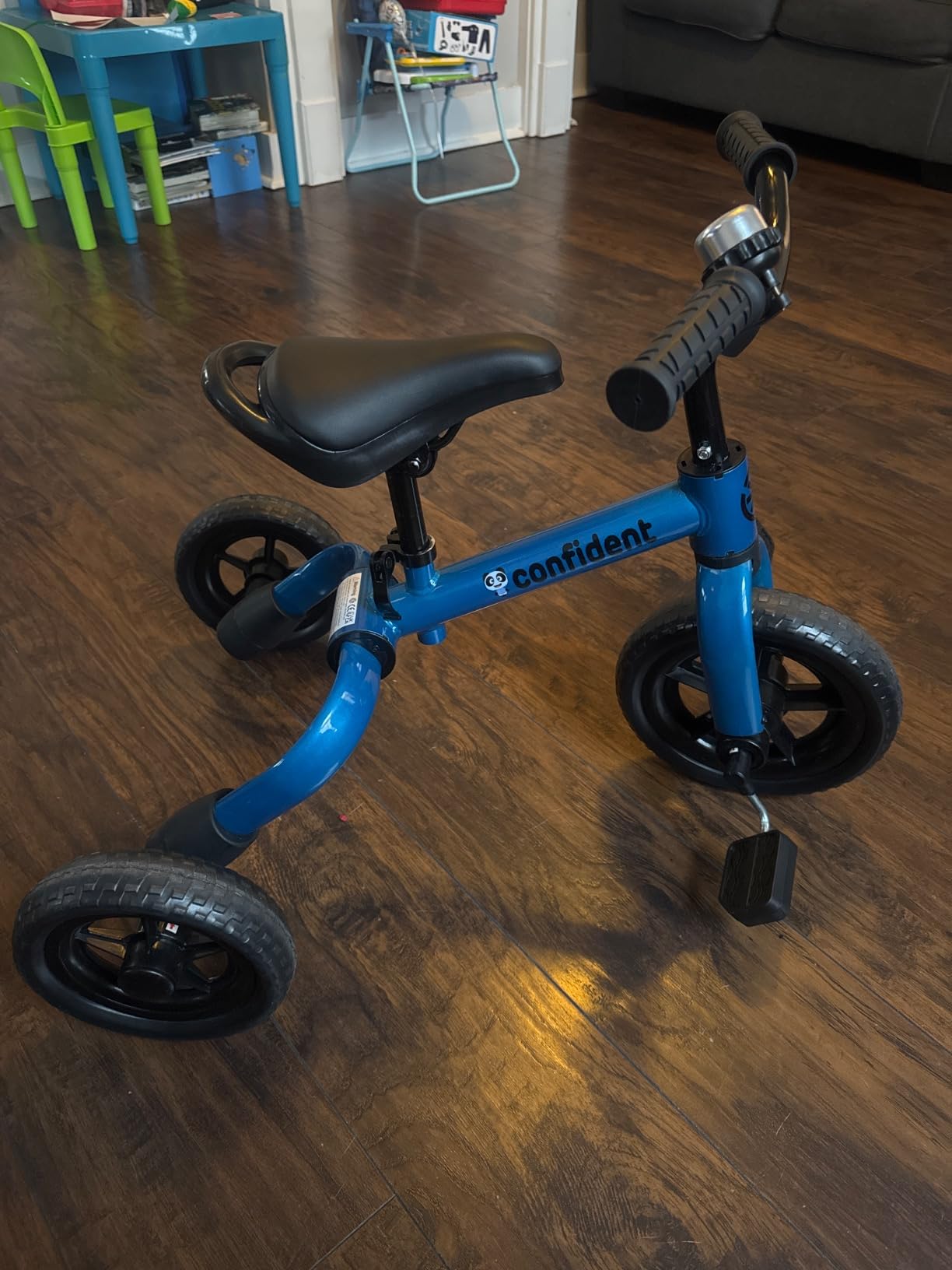 YGJT 3 in 1 Tricycle for Toddlers Age 2-5, Folding Kids Balance Bike customer photo 2