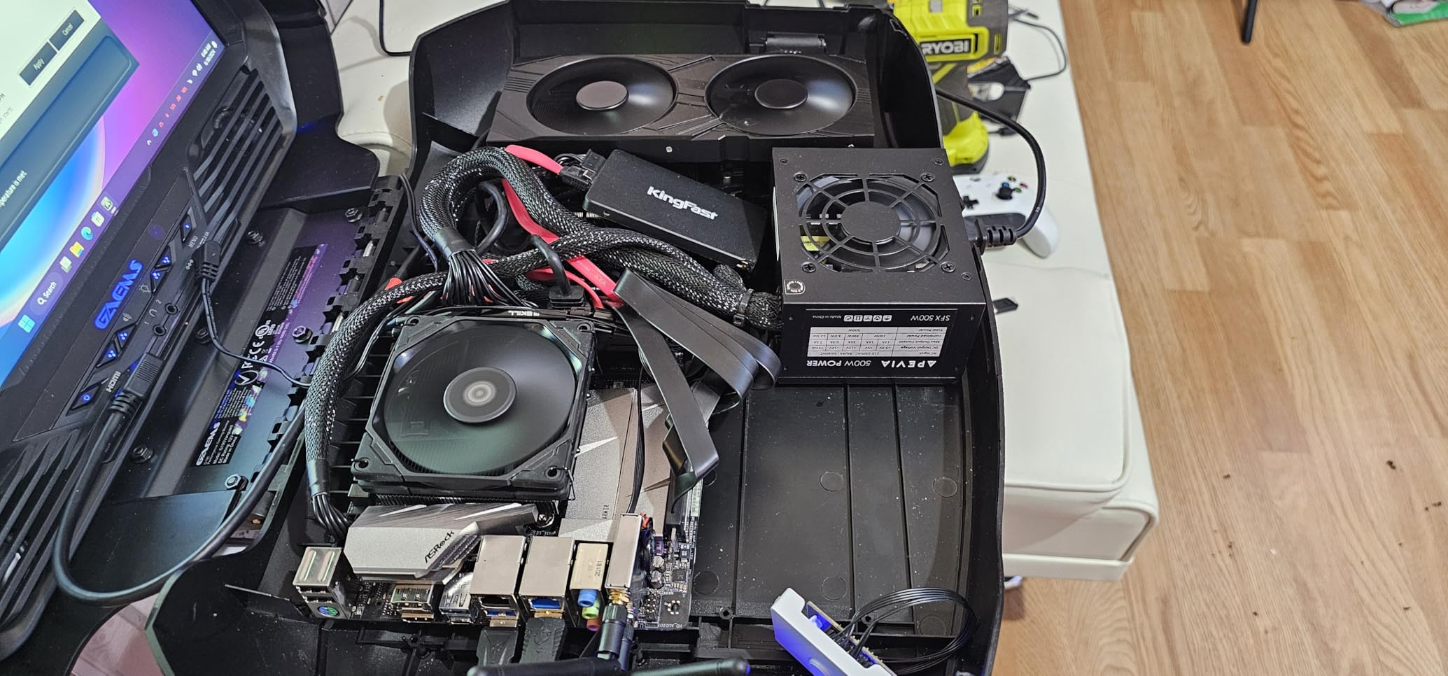 Apevia SFX-AP500W Mini ITX Solution/Micro ATX/SFX 500W Power Supply customer photo 1