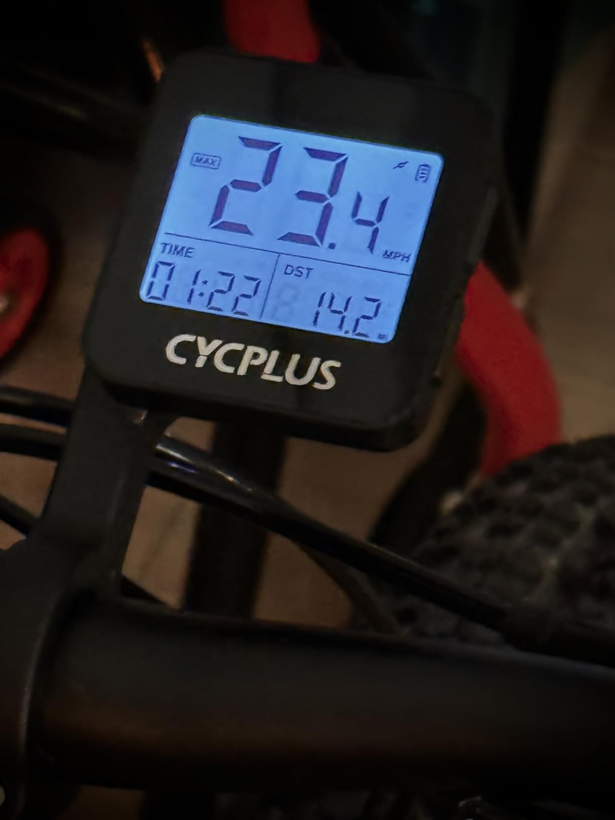 CYCPLUS Wireless GPS Bike Computer G1, 70g, 2.0