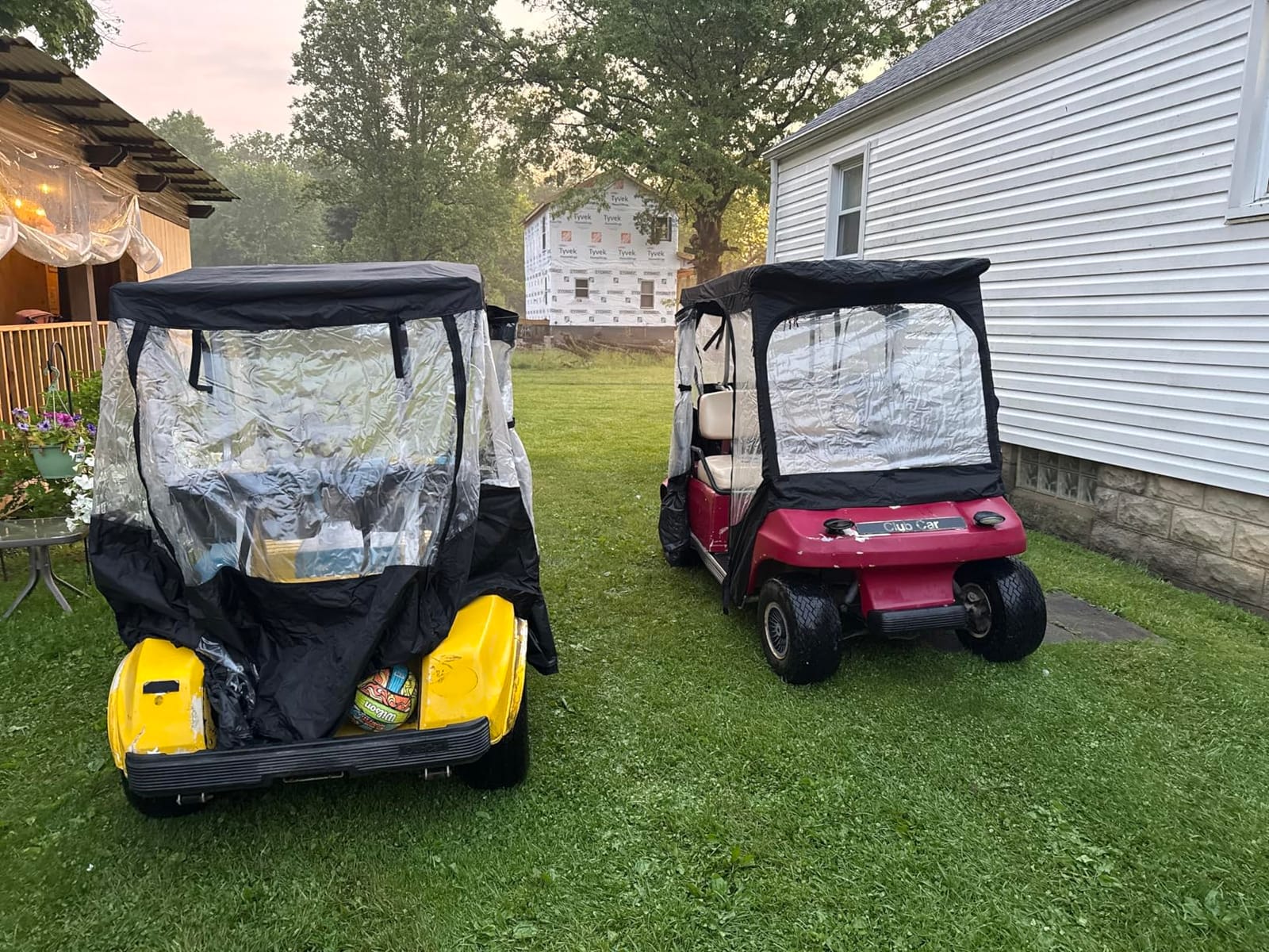10L0L Golf Cart Enclosure for Club Car DS 1981-up 4 (2+2) Passenger Models customer photo 1