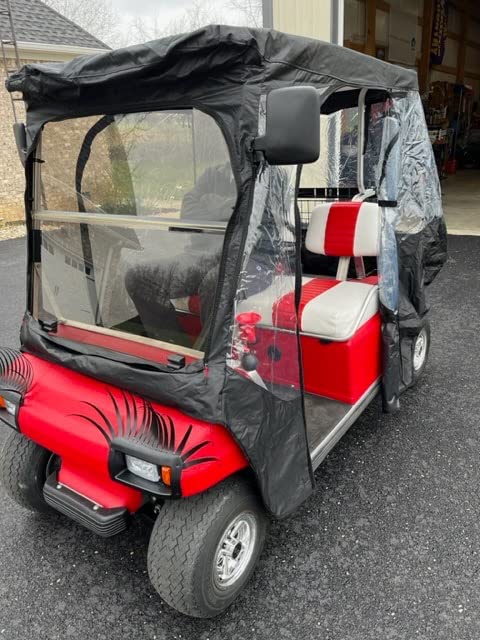 10L0L Golf Cart Enclosure for Club Car DS 1981-up 4 (2+2) Passenger Models customer photo 2