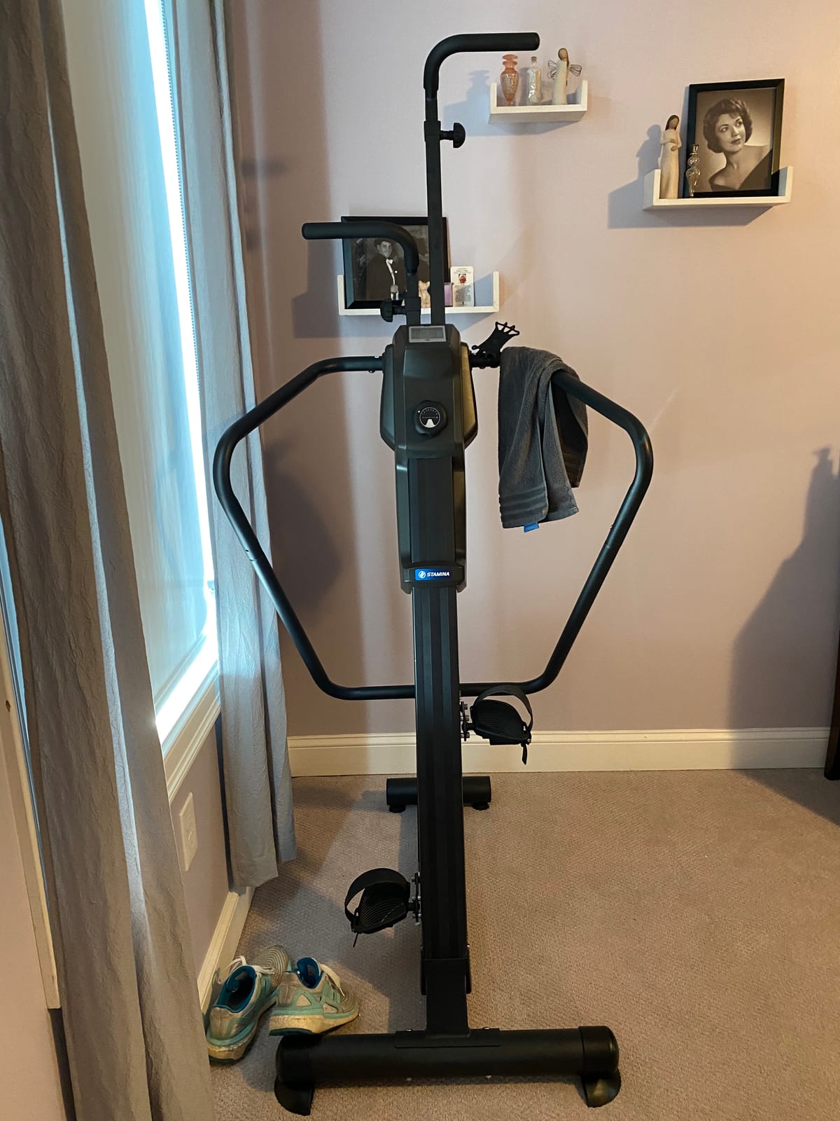 Stamina Cardio Climber - Fitness Cardio with Smart Workout App - Cardio Climber Stepping Machine for Home Workout - Up to 300 lbs Weight Capacity customer photo 2