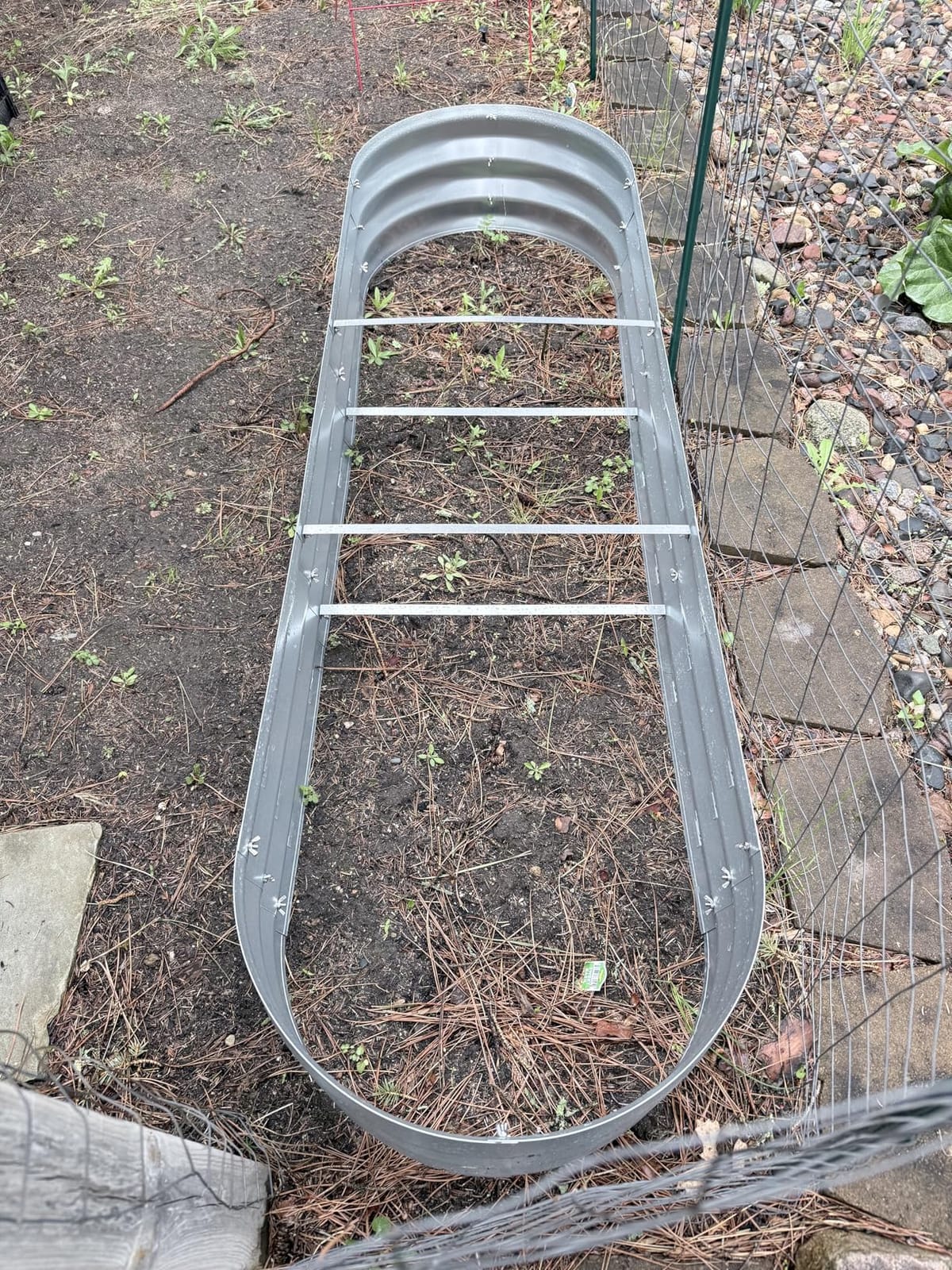 GADI 67-Inch Galvanized Raised Garden Bed, Metal Planter Box for Vegetables and Flowers, Large Outdoor Gardening Kit, Easy DIY Assembly, Weather-Resistant & Rust-Proof customer photo 1