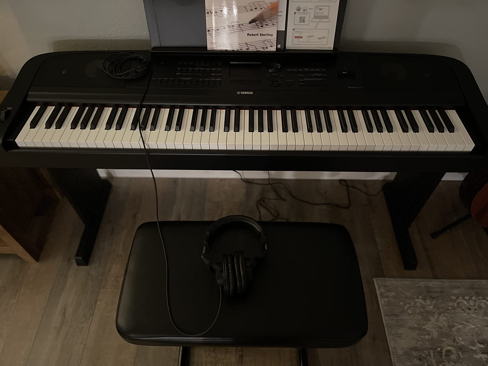 Yamaha DGX-670B 88-Key Weighted Digital Piano, Black | Sustain Foot Switch Included, Music Rest Included customer photo 2