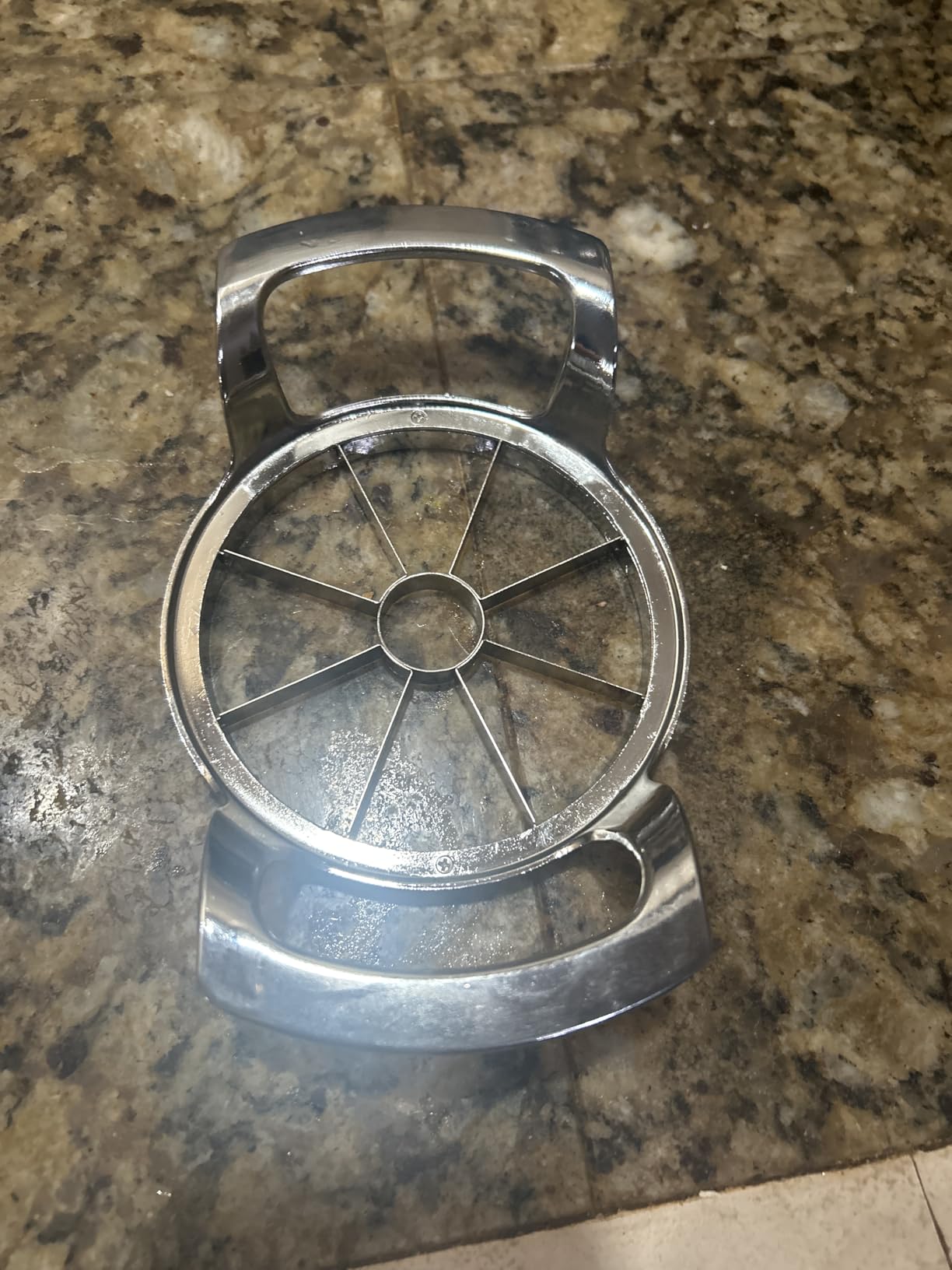 LIIGEMI Heavy Duty Apple Cutter Corer, Large 12-Blade Stainless Steel Fruit Slicer customer photo 1