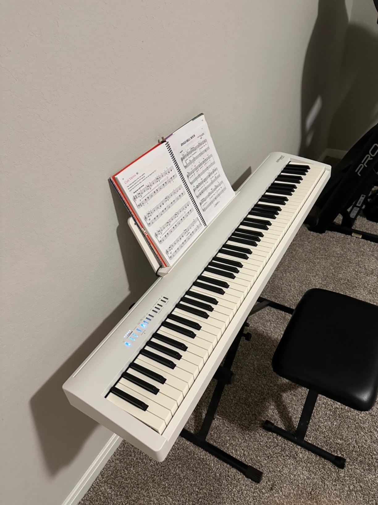 Roland FP-60X Pro Performance 88-Note Digital Piano | Built-In Powerful Amplifier & Custom Stereo Speakers | Bluetooth & MIDI Connectivity | Black customer photo 1