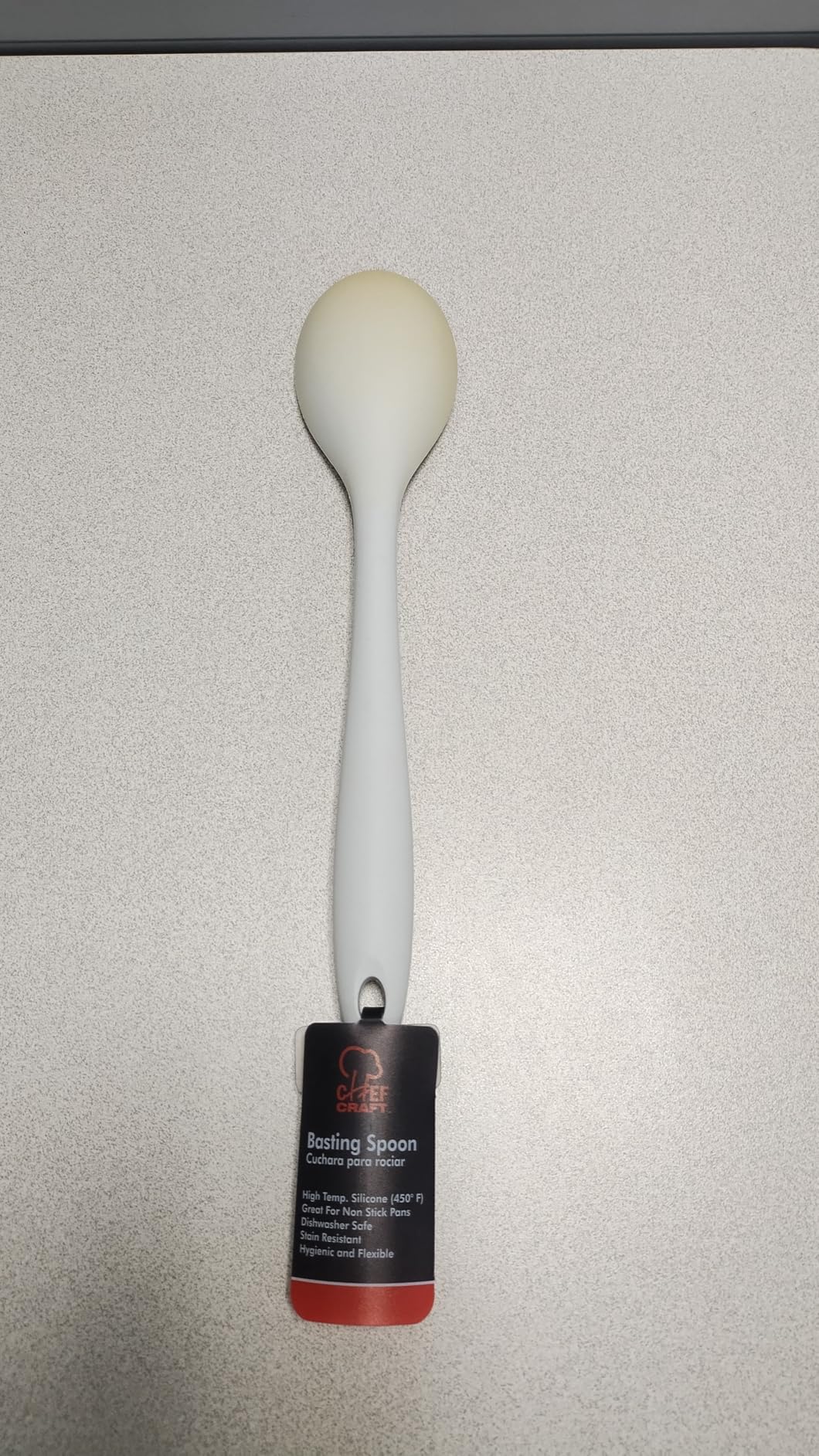 Chef Craft Premium Silicone Basting Spoon, 11 inch, Black customer photo 1