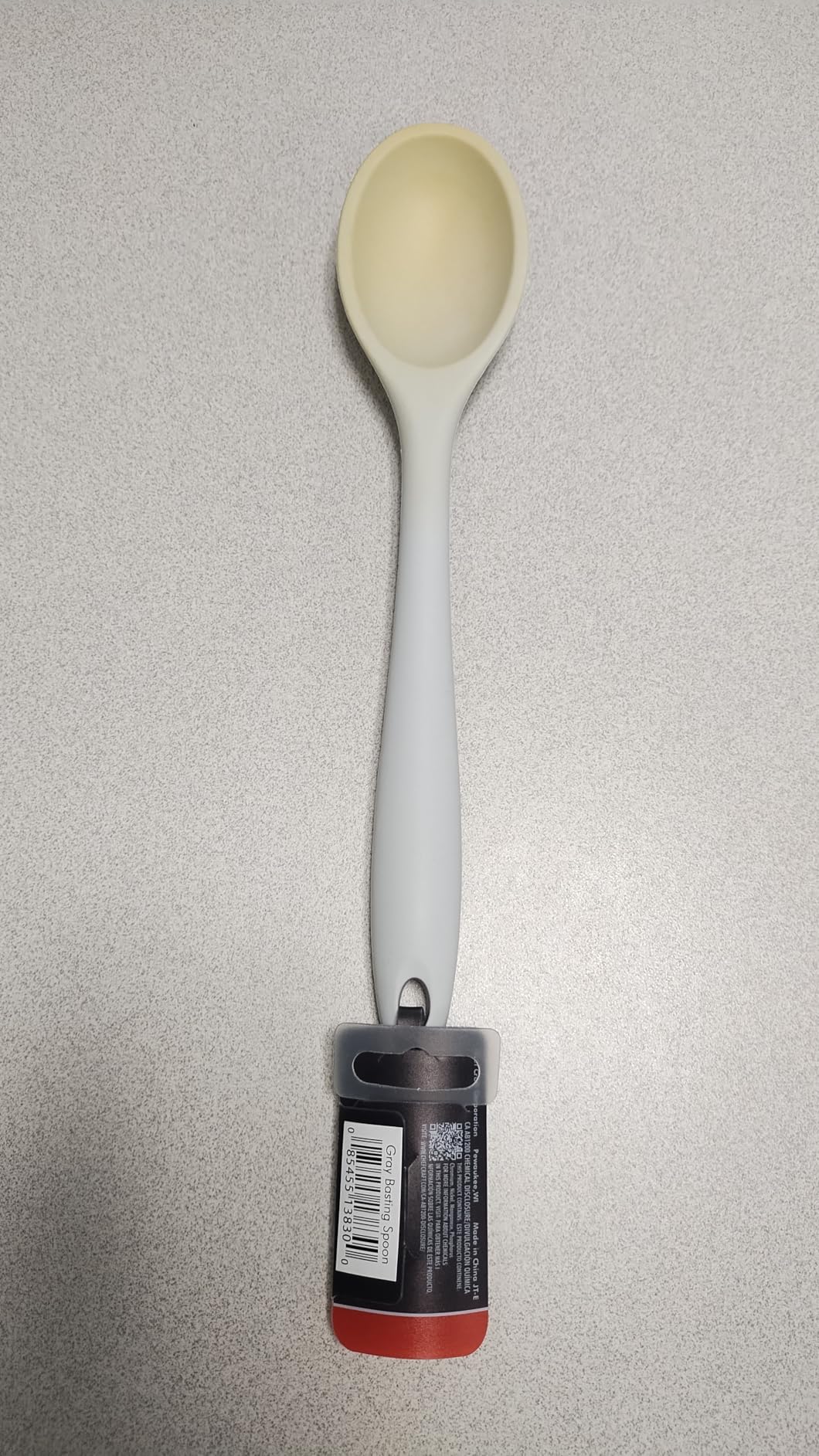 Chef Craft Premium Silicone Basting Spoon, 11 inch, Black customer photo 2