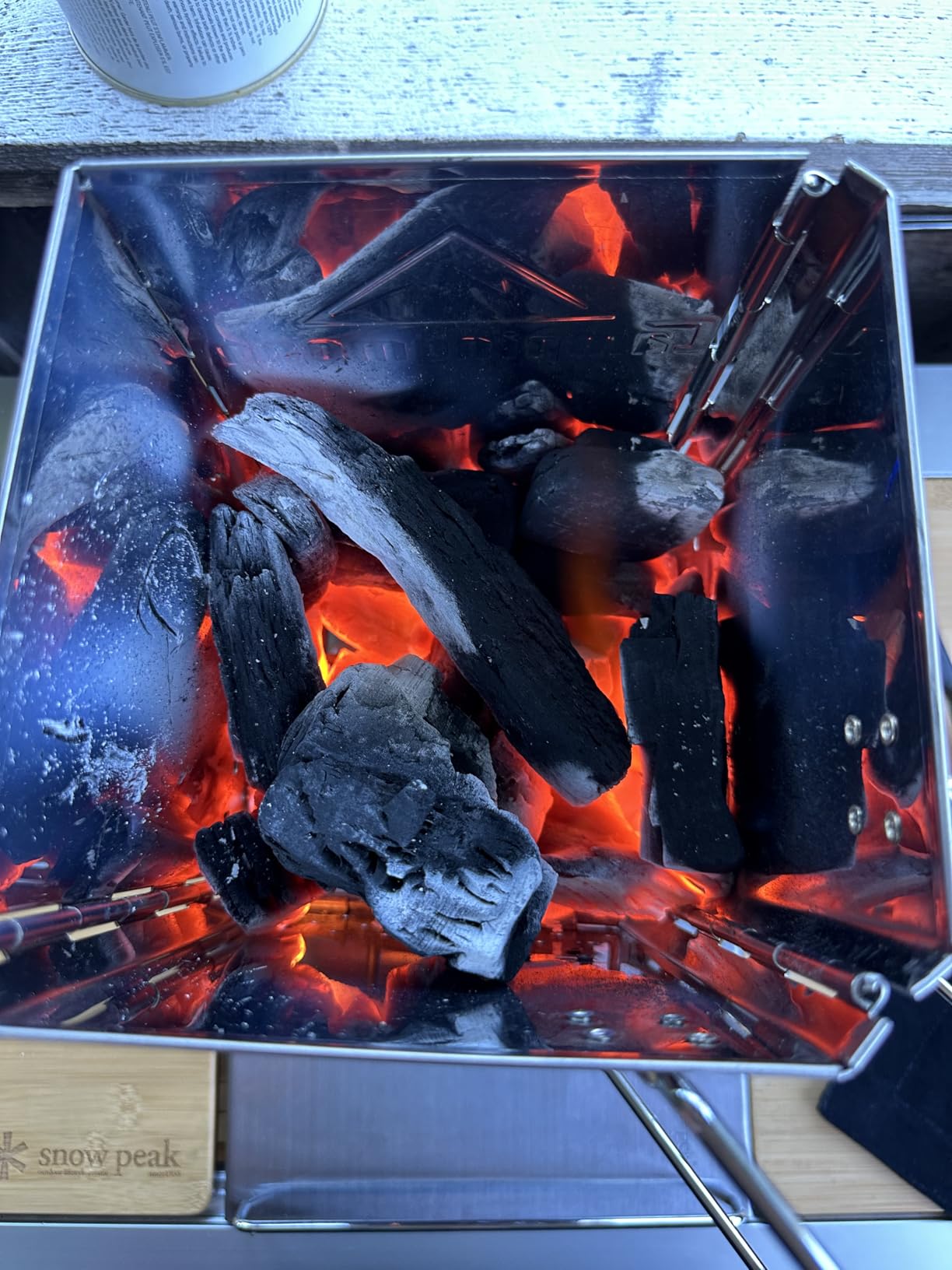 Portable Charcoal Chimney Starter Stainless Steel MT-18 customer photo 1