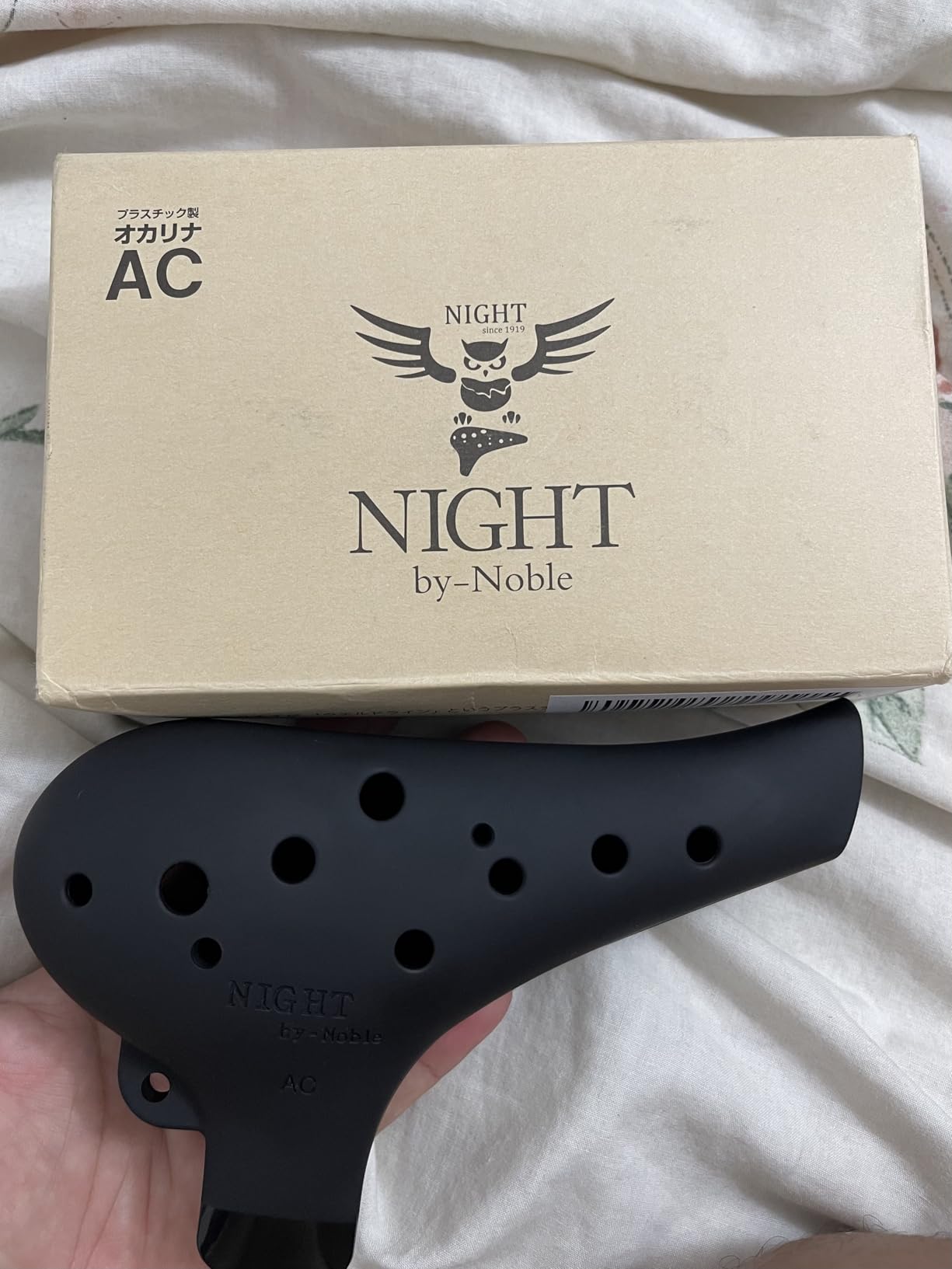 Night By Noble Plastic Ocarina SC Black (Soprano C Style) customer photo 1