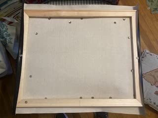 DIY Canvas Stretcher Bars 16x20 Inch Canvas Frame - Easy to Assemble, Gallery Wrap Oil Frame Kits Canvas Wood Stretcher Bars- for Oil Paintings, Prints, Paint by Numbers & Posters customer photo 2