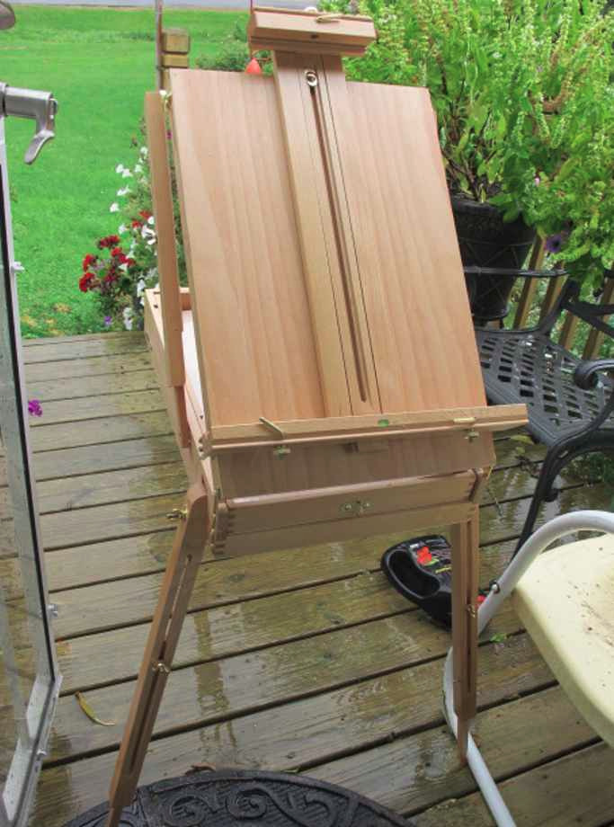 MEEDEN French Easel for Painting: Holds Canvas up to 34