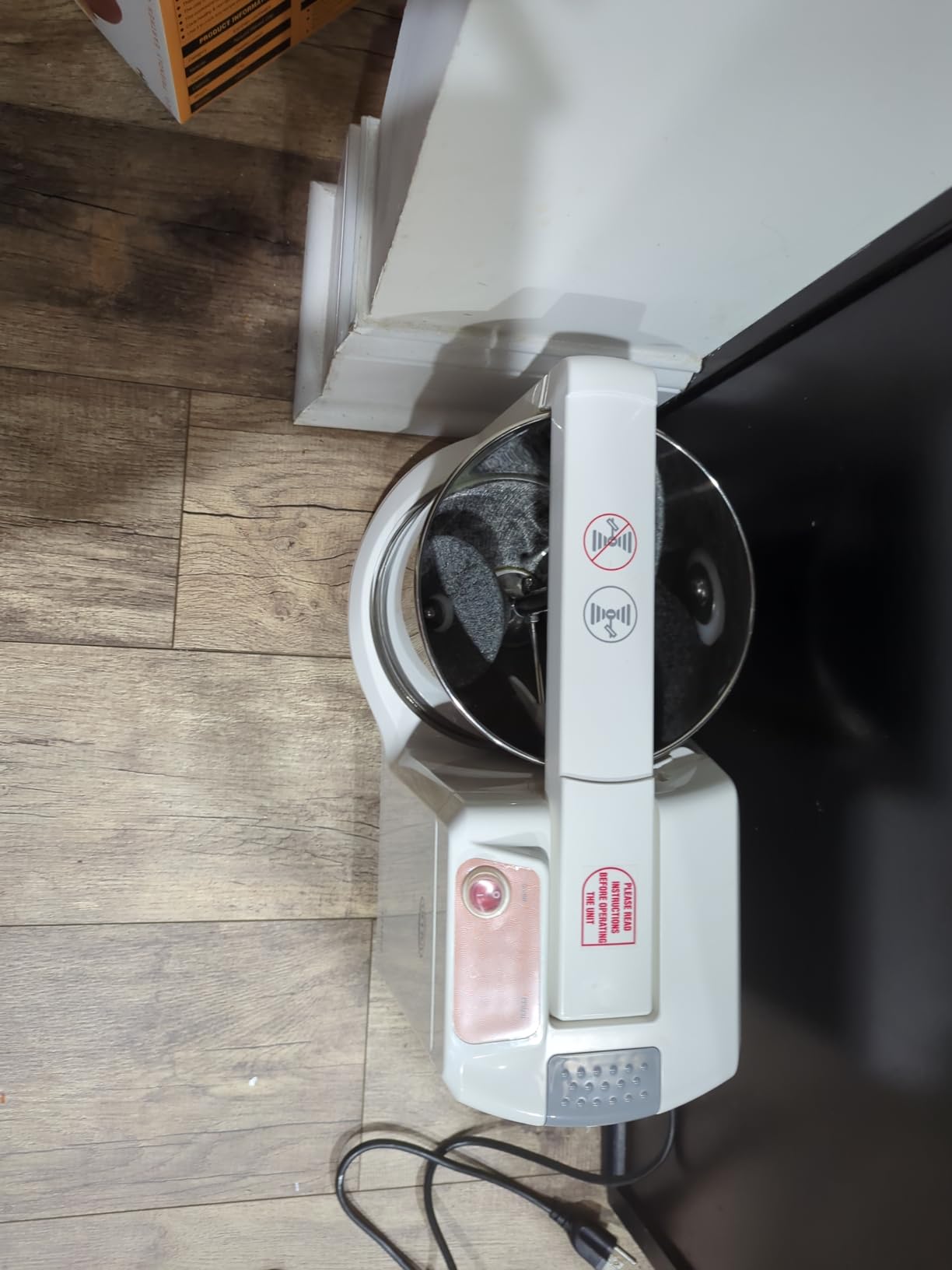 ULTRA Mini Table Top 1.25L Wet Grinder with Atta Kneader, 110-volt (New Model), white customer photo 2