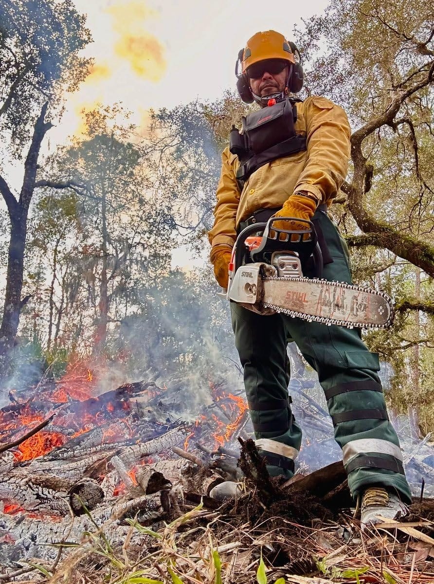 Technical Wrap Chainsaw Chaps by UL Class A, Orange Black customer photo 1