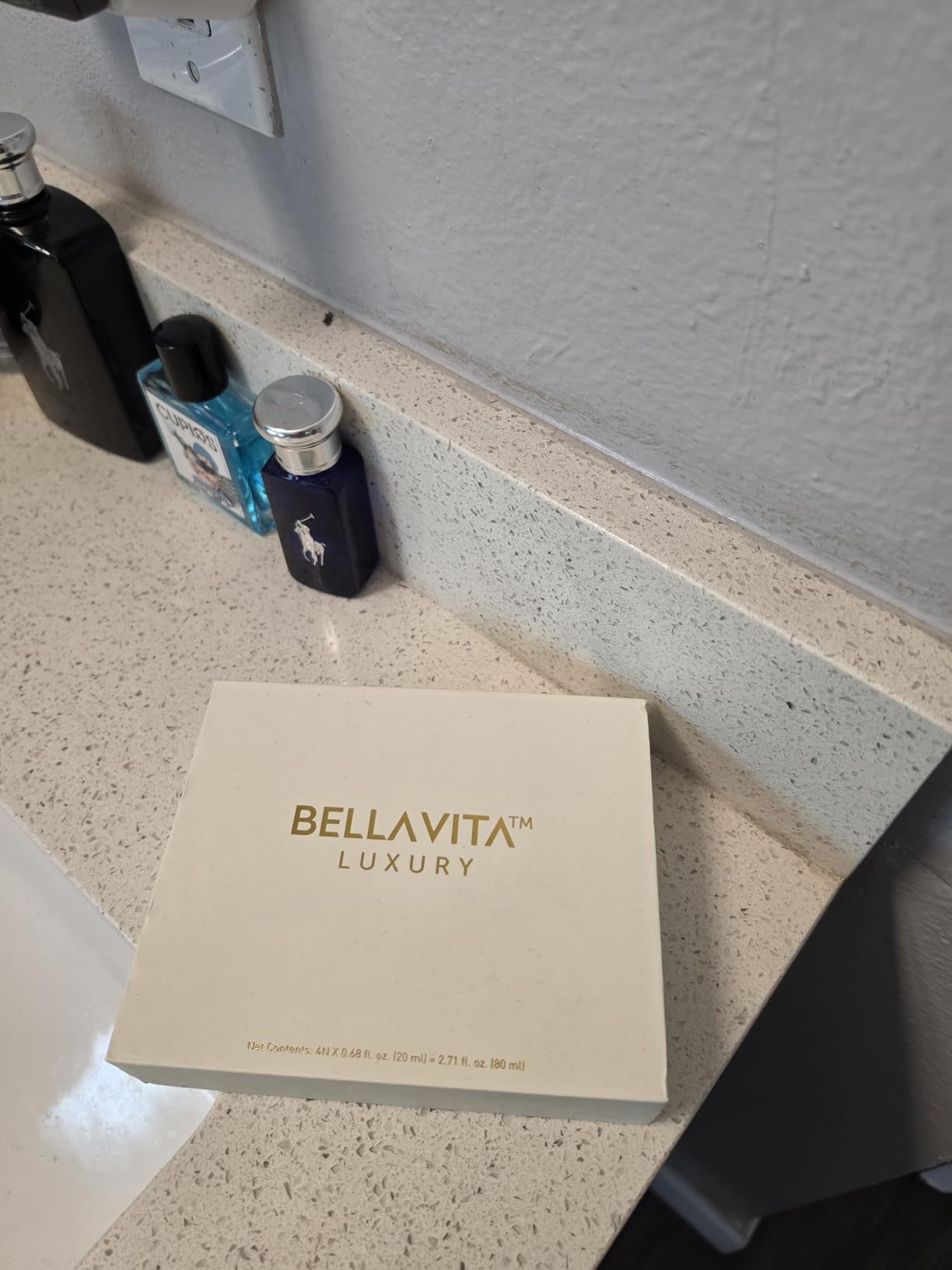 Bella Vita Organic Man Luxury Perfume Gift Set 4x20 ML for Men with Dominus, Oud, CEO, Impact Perfume|Woody, Citrusy Long Lasting EDP & EDC Fragrance Scent |80 ML customer photo 2