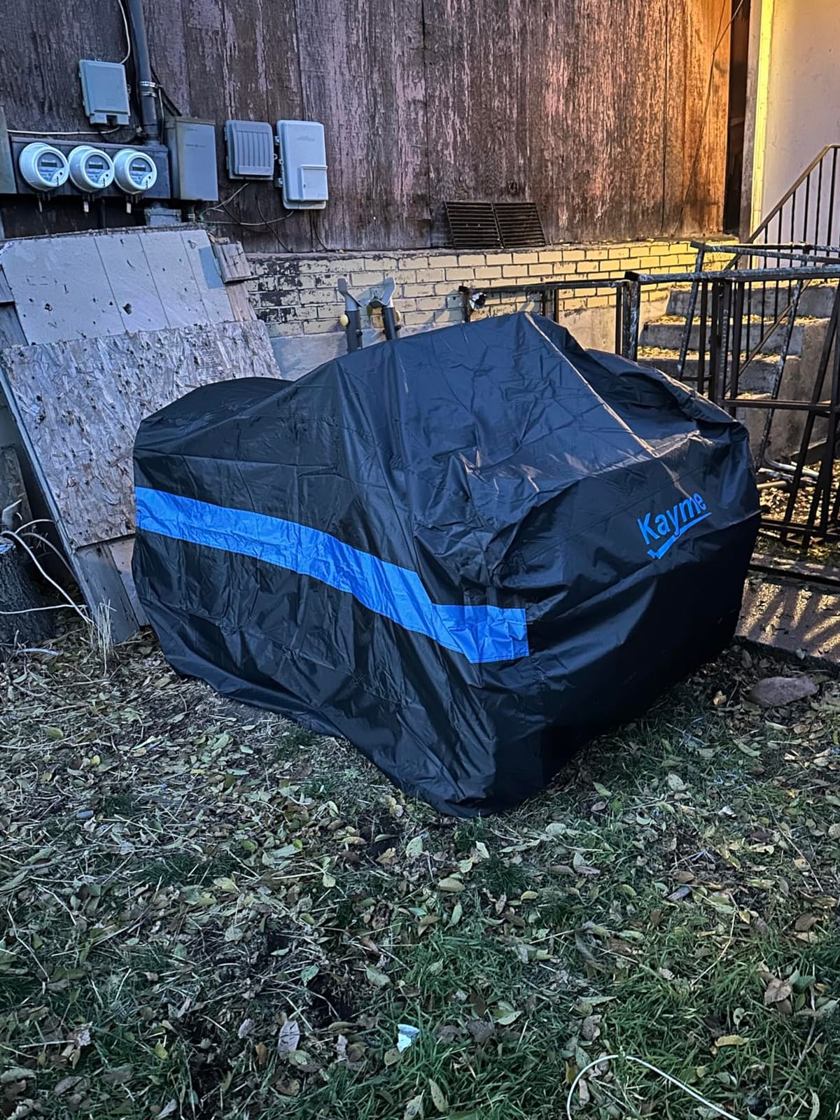 Kayme ATV Cover Waterproof Heavy Duty All Weather, Quad 4 Wheeler Cover Sun Rain Snow Protection, Fits for Honda, Yamaha, Polaris, Suzuki, Kawasaki, Can-Am Arctic Cat, XXXL (100x43x48 inch) customer photo 1