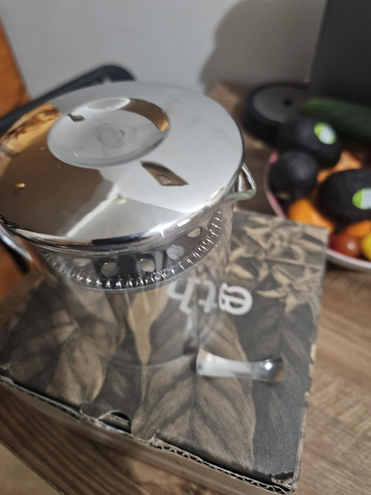 Ethoz by Planetary Design Borosilicate Glass TeaBrewer, Loose-Leaf Infuser customer photo 2