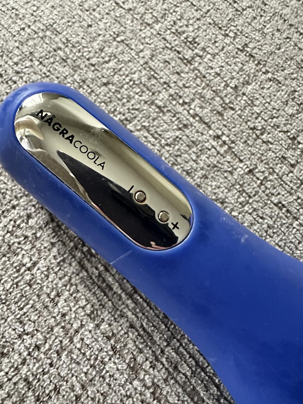 NågraCoola CLIE Facial Cleansing Brush, Waterproof and Rechargeable Face Scrub Brush for Men & Women, Cleansing, Exfoliating and Massaging, Electric Face Scrubber - Blue customer photo 2