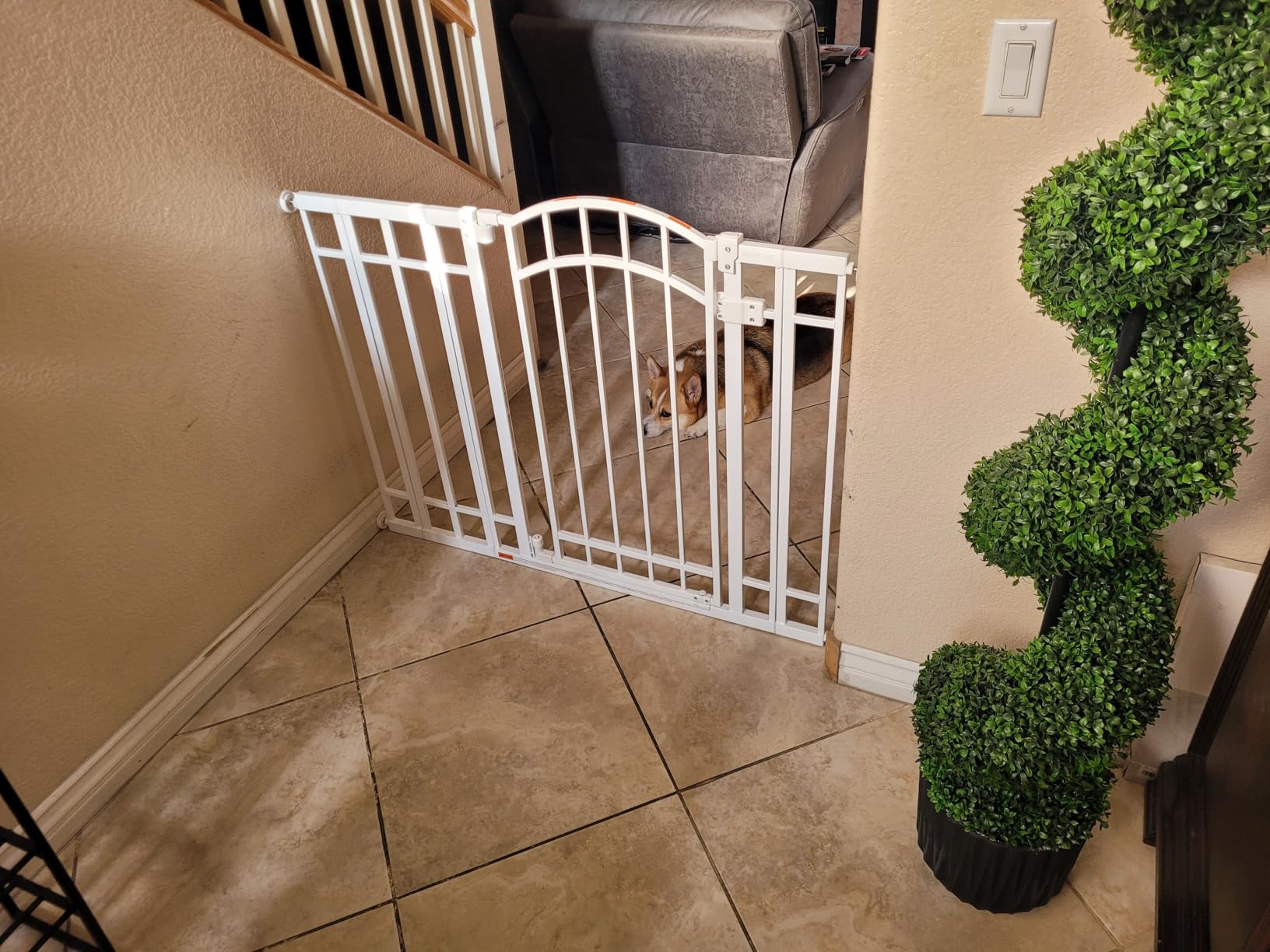 Ingenuity Extra Tall & Wide Safety Pet and Baby Gate, 29.5