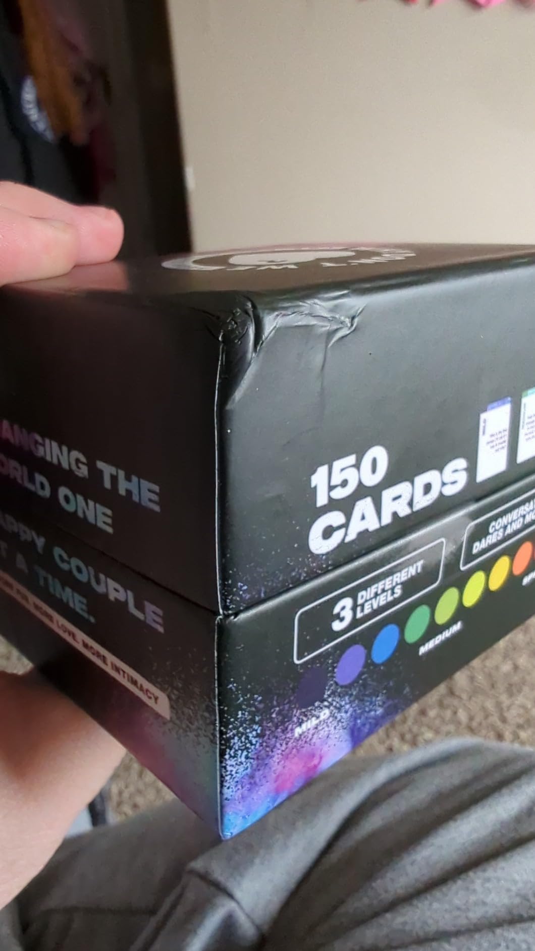 Why Don't We - Spice IT UP - Super Fun Couples Games for Date Nights: 150 Cards with Conversations, Spicy Dares & More - Best Date Night Games for Couples - Romantic Adult Couple Game customer photo 1