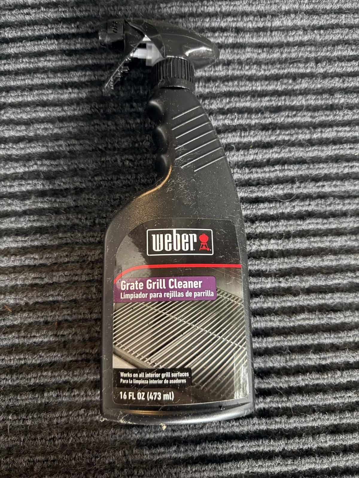 Weber® Outdoor Grill Spray Cleaner & Degreaser, 16 oz, Grill Cleaner customer photo 2