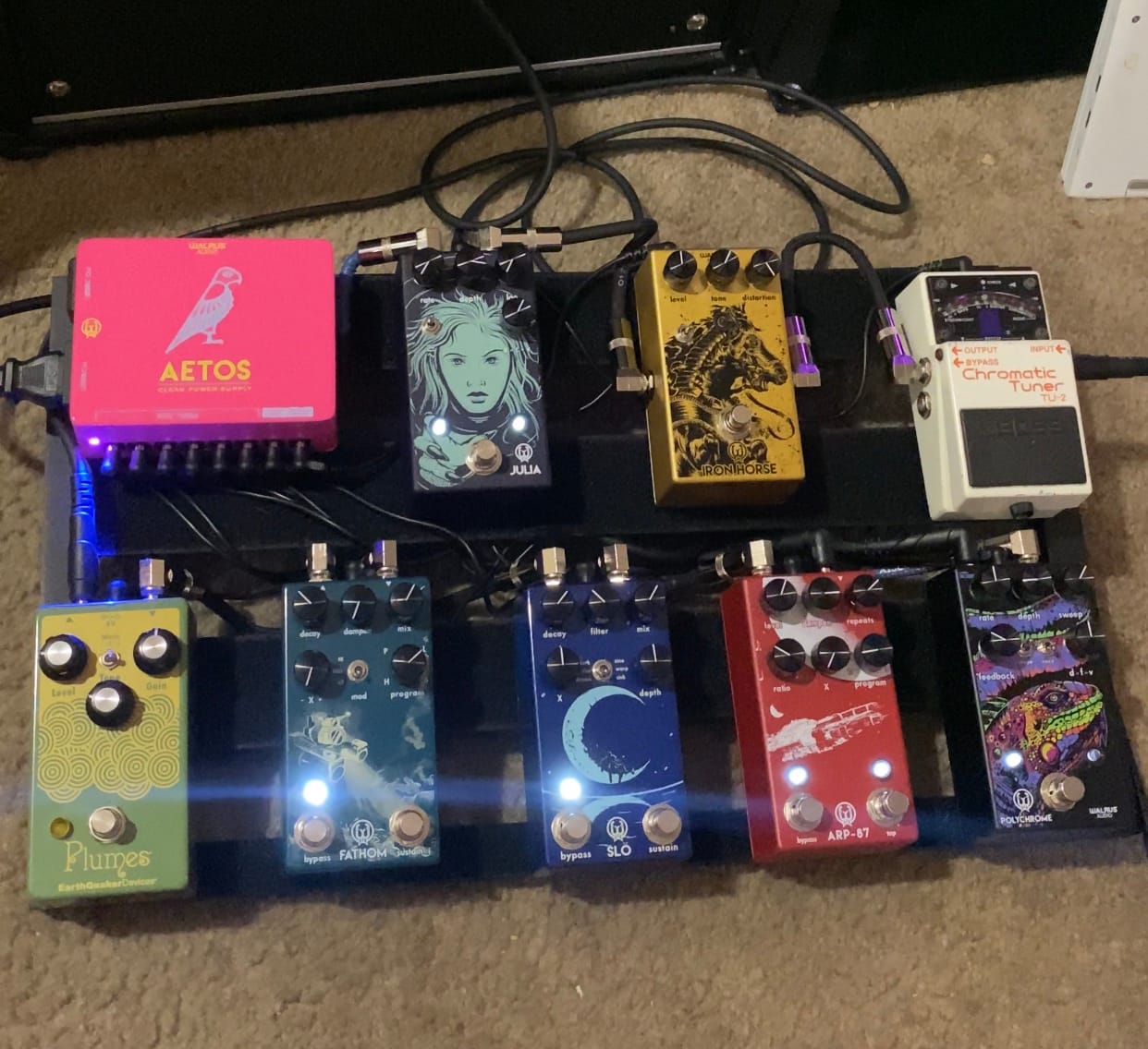Walrus Audio Polychrome Analog Flanger Pedal customer photo 1