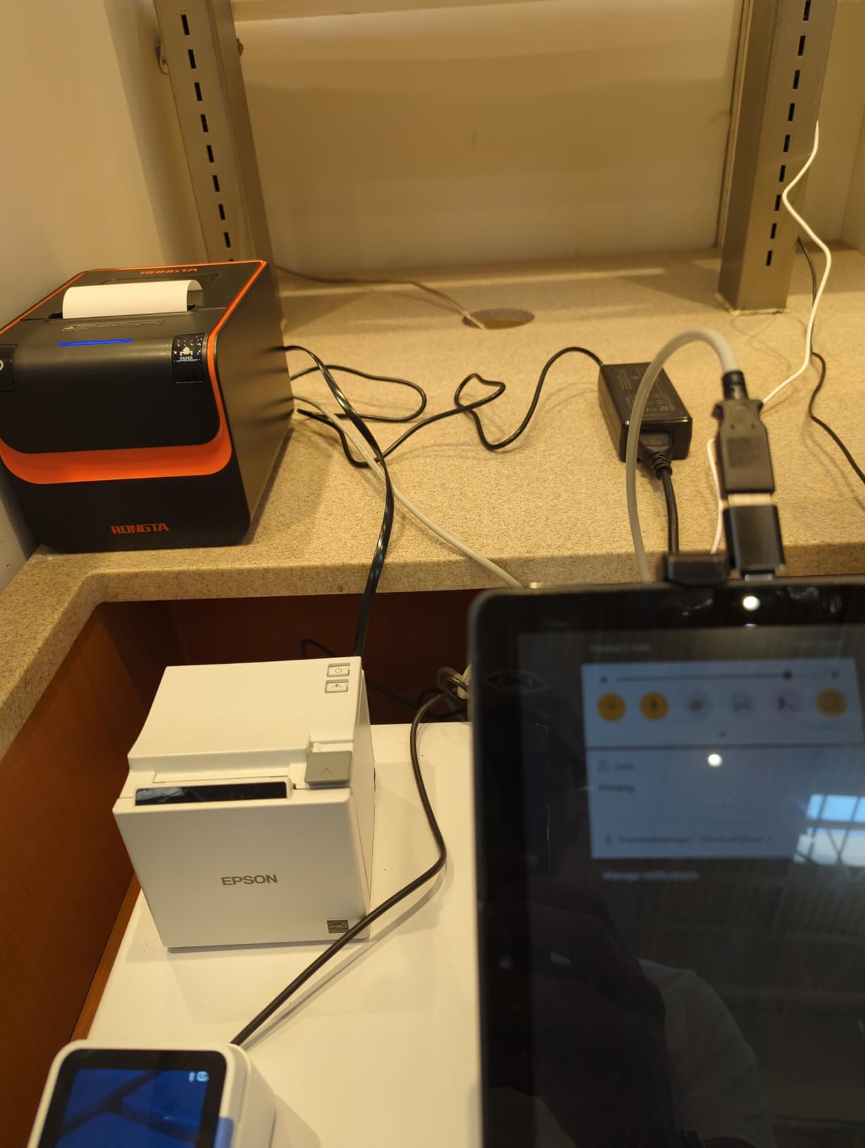 Rongta POS Printer, 80mm Direct Thermal Receipt Printers with Auto Cutter, USB Serial Ethernet Interface, Support Windows/Mac/Linux Cash Drawer, Restaurant Kitchen Printer for ESC/POS (RP332) customer photo 2