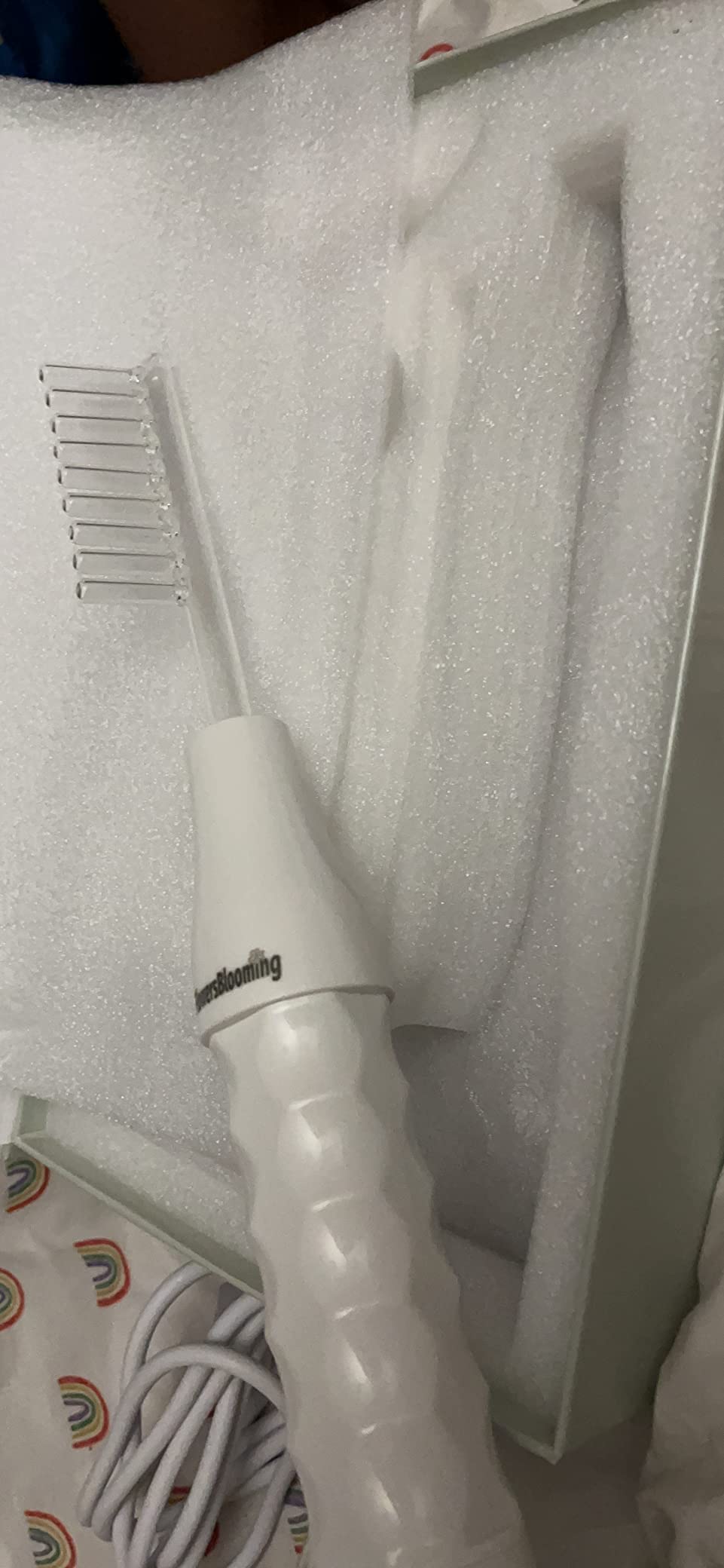 High Frequency Facial Wand/Machine with 5 Argon Parts Skin Care Tool for Wrinkles Reducing Face Skin Tightening. customer photo 1