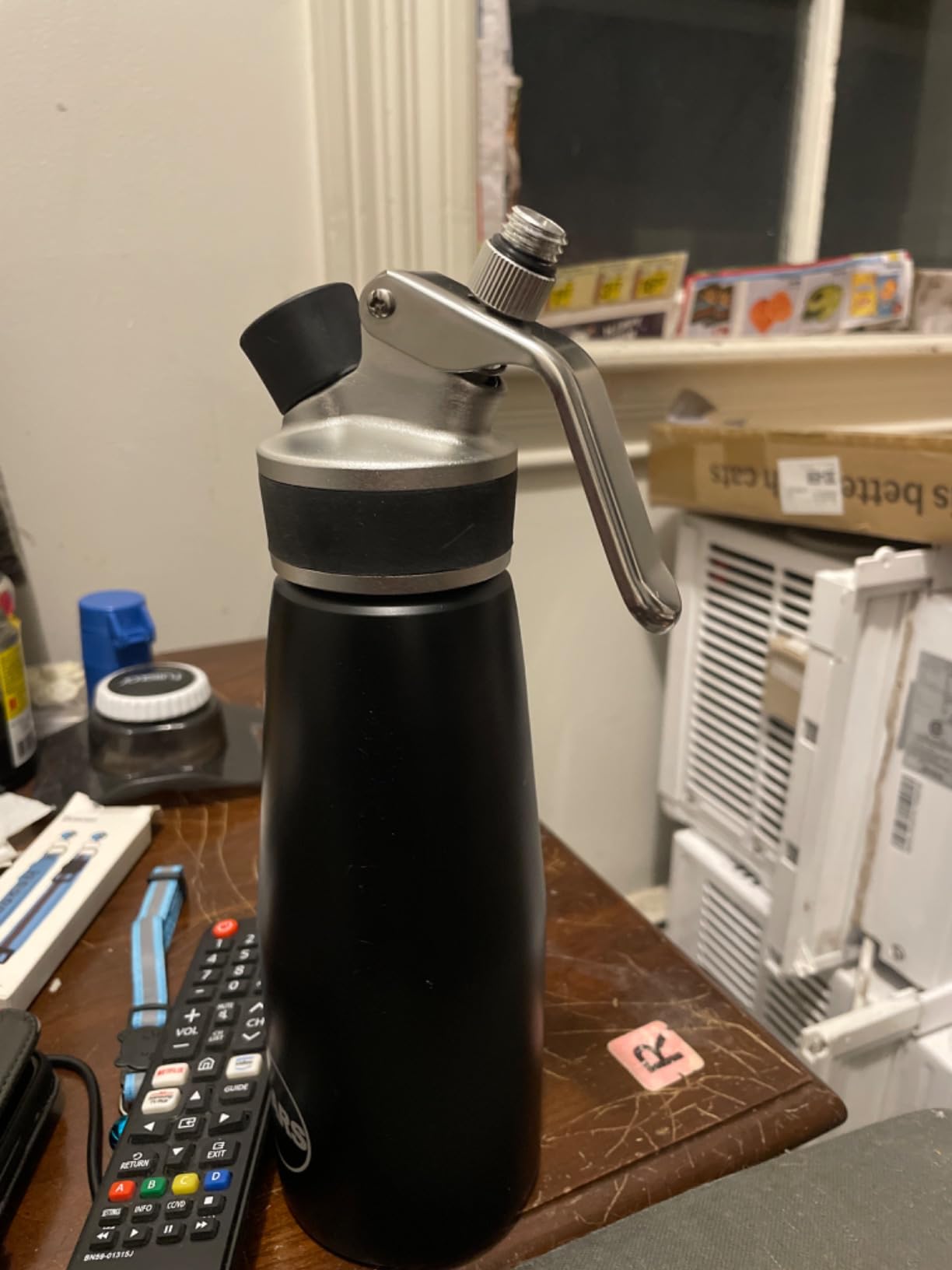 B-ARS Whipped Cream Dispenser 500ml Stainless Steel with Decorating Nozzles, Cleaning Brush & Recipe Ebook customer photo 2