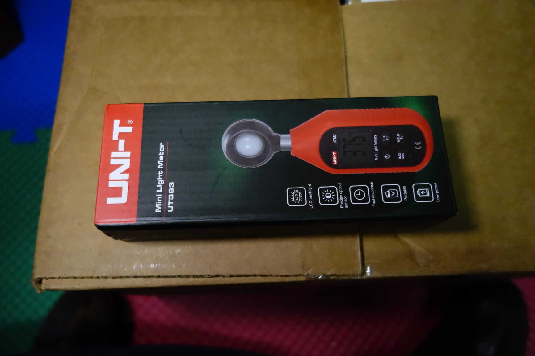 UNI-T UT383 Light Meter Digital Illuminance Meter Lux Meter customer photo 2