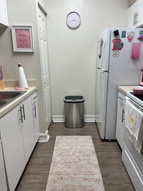 13 Gallon(50 L) Kitchen Trash Can with Touch-Free & Motion Sensor, Automatic Stainless-Steel Garbage Can Anti-Finaerprint Mute Desianed Trash Bin Brushed Stainless Steel customer photo 1