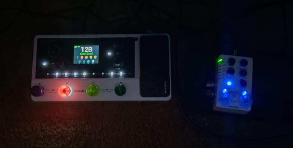 MOOER R7 X2 Stereo Multi Reverb Pedal from Classic Reverb to Modern Ambient customer photo 1