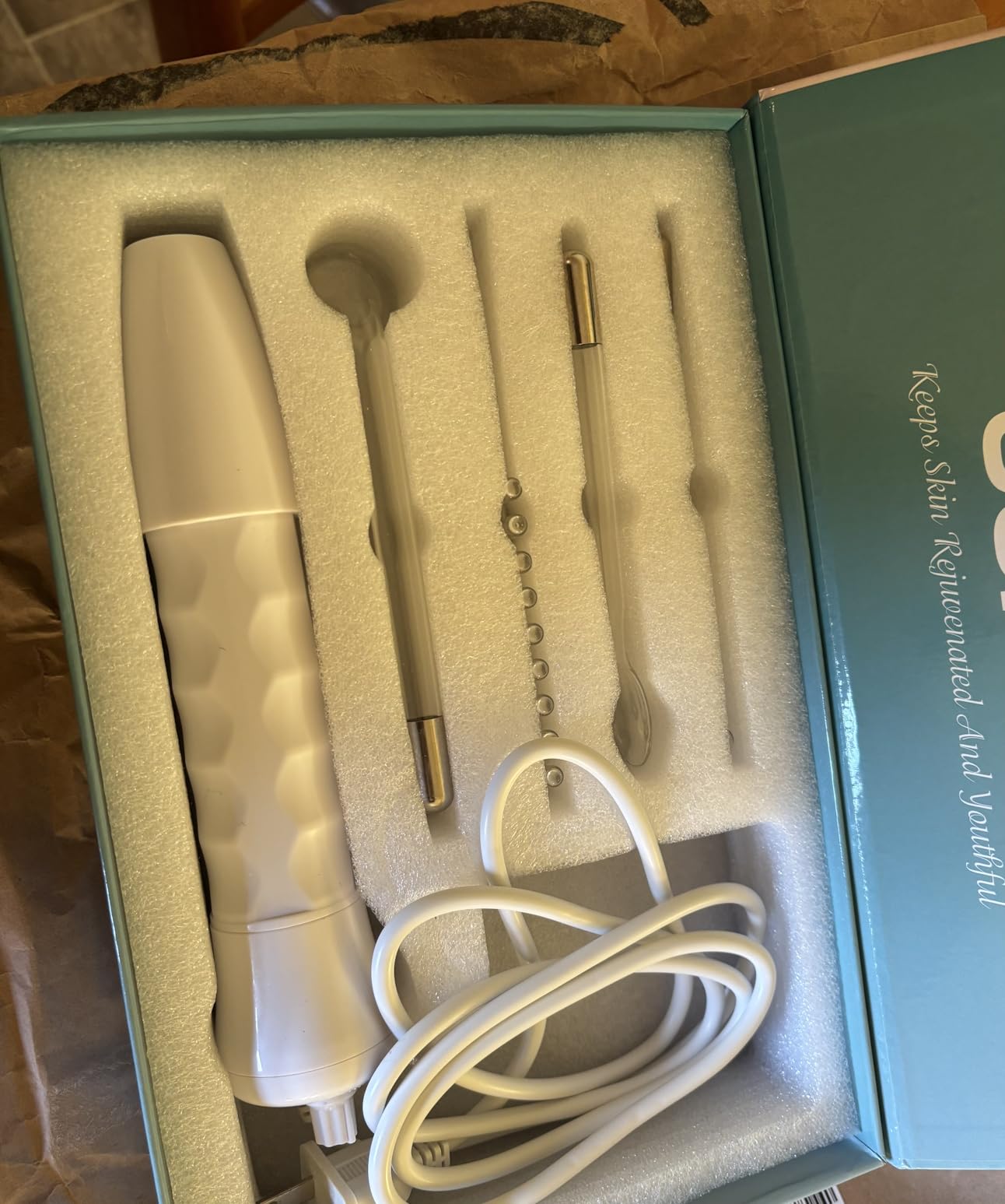 High Frequency Facial Wand-UUPAS Portable Handheld High Frequency customer photo 1