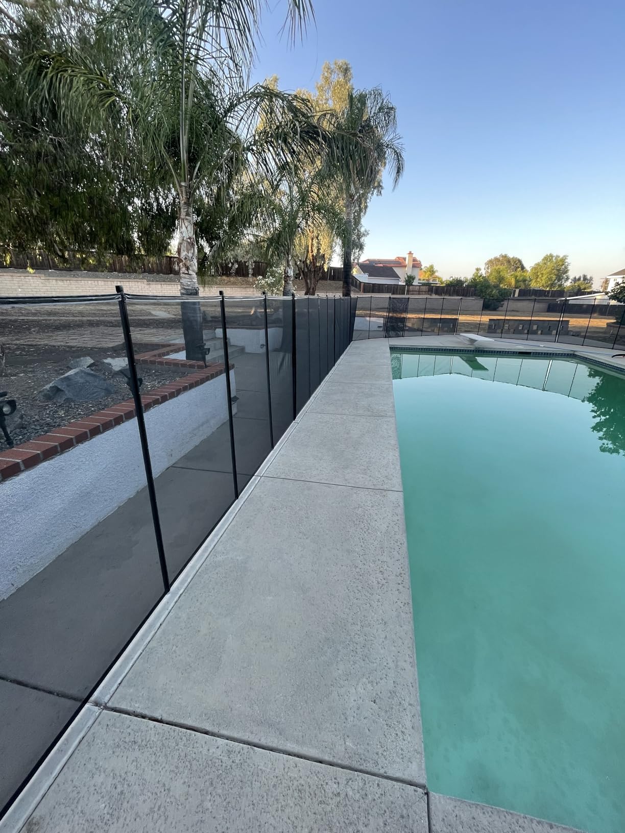 VINGLI Pool Fence 4Ft x108Ft, Swimming Safety Fencing for Inground Pools customer photo 1